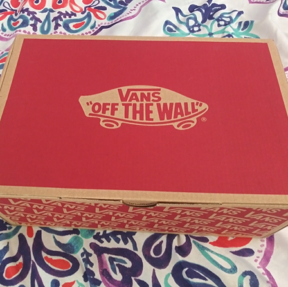 All white high top vans